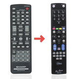 Anderic Substitute for Sharp RRMCGA255AWSA 5 Disc Mini Component System Audio Remote Control [RMD13745]