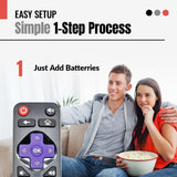 Anderic Substitute for Sharp LC-RCRUDCA-20A ROKU TV Remote Control LCRCRUDCA20A [RRLC16]