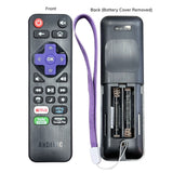 Anderic Substitute for Sharp LC-RCRUDCA-20A ROKU TV Remote Control LCRCRUDCA20A [RRLC16]