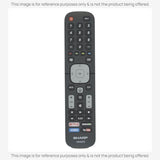 Anderic Substitute for Sharp EN2AD27S / 203322 Smart TV Remote Control [EN2A27]