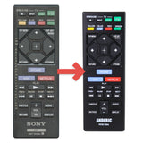 Anderic Substitute for Sony RMT-B126A Blu-ray Disc Remote Control 1-492-678-11 [RRB126A]