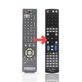 Anderic Substitute For Sony RM-TV501D DVDR / VCR Combo Remote Control | 2001 Model - 9-885-061-21 [RMC12249]