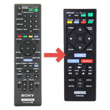 Anderic Substitute for Sony RM-ADP090 Blu-ray Disc DVD Home Theatre System Remote Control 1-491-940-11 [RRB126A]