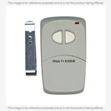 Anderic Substitute Kit for Linear Multi-Code 4120 two button 300 mhz Visor Garage Door Opener Remote Control [RR850LM]