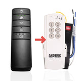 Anderic Substitute for Hampton Bay 3-Speed Universal Ceiling Fan Kit with Premier Remote Control [63T-AC83T-KIT]