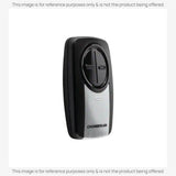 Anderic Substitute for Chamberlain KLIK3U-SS Universal Clicker with DIP Switch Pairing Garage Door Opener Remote Control [375UT-2button]