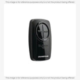 Anderic Substitute for Chamberlain KLIK3U-BK2 Universal Clicker with DIP Switch Pairing Garage Door Opener Remote Control [375UT-2button]