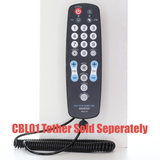 Anderic Substitute for RCA RCRHM02BR 2-Device Universal Remote Control [RRHC100]
