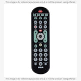 Anderic Substitute for RCA RCRBB04GR 4-Device Universal Remote Control [RRU401]