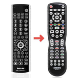 Anderic Substitute for Philips SRU6061/37 Advanced Universal Remote Control [RRU401]