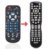Anderic Substitute for RCA RCR503BE 3-Device Universal Remote Control [RRU401]