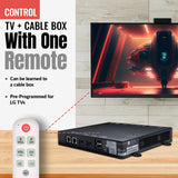 Anderic Substitute for RCA DT04 TV 1-Device Universal Remote Control [RR1004]
