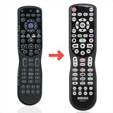 Anderic Substitute for Insignia 67100BA1008R TV Remote Control [RRU401-2771]