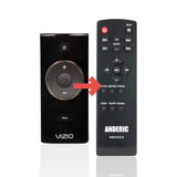 Anderic Substitute for Vizio VHT210 Home Theater Remote Control [RRVHT215]