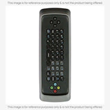 Anderic Substitute For Vizio XRV1TV3D TV Remote Control with QWERTY keyboard [RRXRT303]