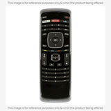 Anderic Substitute For Vizio XRV1TV3D TV Remote Control with QWERTY keyboard [RRXRT303]