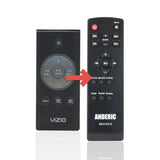 Anderic Substitute For Vizio 10230000119 Sound Bar Remote Control [RRVHT215]