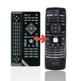Anderic Substitute For Vizio VUR10 TV Remote Control - Bluetooth - with QWERTY keyboard [RRXRT303]