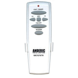 Anderic Substitute for Hunter UC7848T/UC7042T IN2TX01 Ceiling Fan Remote Control [FAN2R-RR7078TR-KIT]