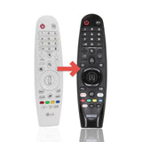 Anderic Substitute For LG AKB75695302 TV Magic Remote Control - White [RR20GA, No Voice]