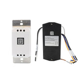 Anderic Substitute for UC9050TB4 wired Ceiling Fan Remote Control [UC9051T-UC7067GMRX]