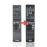 Anderic Substitute For Yamaha RAV521 AV Receiver Remote Control - ZJ665000 [RRAV498]