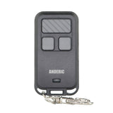 Anderic Substitute for Linear ACT31B ACP00879 keychain 1-button 318 Mhz Garage Door Opener Remote Control [890MAX]