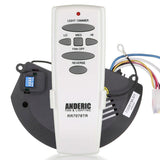 Anderic Substitute for Hampton Bay UC7058RYS Ceiling Fan Receiver [UC7058RKIT]