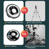 Andoer JMT2 PRO 360¬∞ Rotatable Mini Ring Light