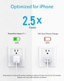 Anker 30W Compact USB-C Wall Charger with Power Delivery, PowerPort Atom (Refurbished)