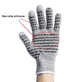 Anti-Cut Gloves 5 Grade Safety Cut Proof Stab Resistant Stainless Steel