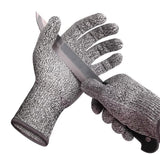 Anti-Cut Gloves 5 Grade Safety Cut Proof Stab Resistant Stainless Steel