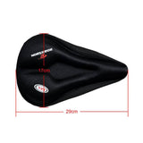Anti-Slip Silicone Gel Pad Cushion Seat - Saddle Cover for Bike Bicycle Cycling