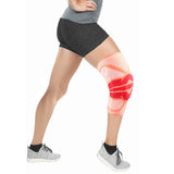 Anti Slip Springs Stabilizers Knee Compression Support Sleeve With Patella Gel Pad