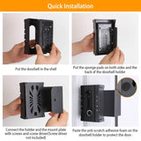 Anti Theft Video Doorbell Door Mount Fit for Most Doorbell Camera Accessories