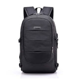 Anti Theft Waterproof Classic Backpack with USB Charging Port and Headphone Interface