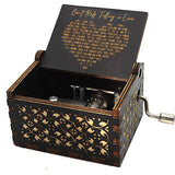 Antique Engraved Musical Box Can't Help Falling in Love