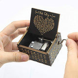Antique Engraved Musical Box Can't Help Falling in Love