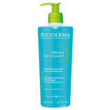 Bioderma Sebium Foaming Gel Cleanser 500ml - Deep Cleansing for Combination & Oily Skin