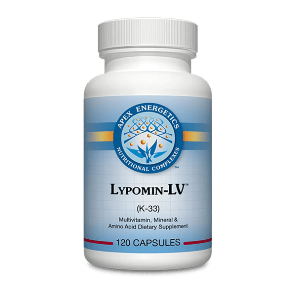 Apex Energetics Lypomin-LV 120 Capsules - K33 -