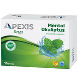 Apexis Menthol Eucalyptus Drops with Vitamin C & Zinc 16 ct