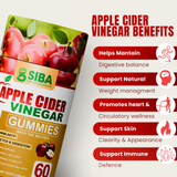 SIBA Apple Cider Vinegar Gummies – ACV Daily Gummy Formula