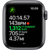 Apple Watch Nike Series 5 (GPS + Cellular) 40mm with Anthracite/Black Nike Sport Band