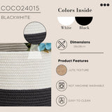 Coco Clementine Handwoven Jute Basket - Eco-Friendly, Multi-Purpose Storage Solution for Home Decor