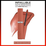 Loreal Paris Infaillible Matte Resistance Liquid Matte Lipstick - Long-Lasting, Transfer-Resistant Formula