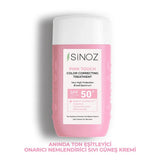 Sinoz Pink Touch Tone-Evening Pink Sunscreen SPF50+ 50ml