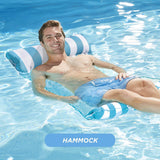 Aqua Leisure 4-In-1 Monterey Hammock Pool Float