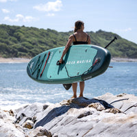 Aqua Marina Breeze BT-23BRP Green Compact Inflatable SUP With Drop Stitch Light Technology, 9FT (SAK68745)