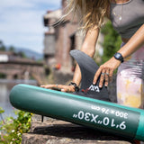 Aqua Marina Breeze BT-23BRP Green Compact Inflatable SUP With Drop Stitch Light Technology, 9FT (SAK68745)