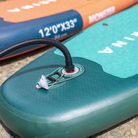 Aqua Marina Breeze BT-23BRP Green Compact Inflatable SUP With Drop Stitch Light Technology, 9FT (SAK68745)